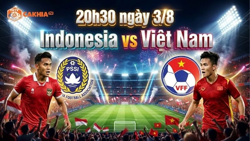 Nhận định trận đấu 20h30 ngày 3/8: Indonesia vs Việt Nam